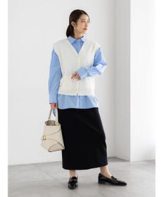 Te chichi 総針ポケット付きVネックベスト《2026 spring catalog item》