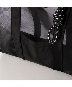 UNBILLION カシュカシュ cachecache / チュールメッシュスクエアビッグトート