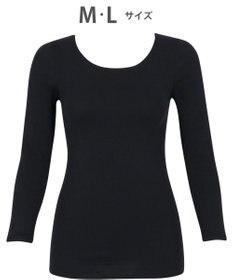 WACOAL あったかインナー 【ふんわりあったか】 8分袖 長袖 ネック浅め 天綿オーガニックを使用 あたたかい ムレにくい しなやかでやわらかい レディース CLD311 /ワコール