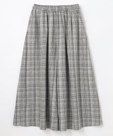 ANY 【ウエストゴム/接触冷感/UVケア】清涼リネンスカーチョ