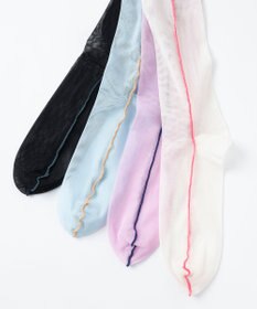 TRICOTE MELLOW TULLE HIGH SOCKS／メローチュールハイソックス