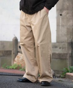WEGO 別注RED　KAPタックワイドチノパンツ