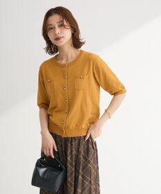 Green Parks コンパクトポケットカーディガン