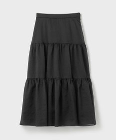 GRACE CONTINENTAL オーガンティアードスカート