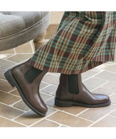 MODE ET JACOMO <carino>【レイン対応】サイドゴアショートブーツ