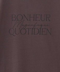 Green Parks フレンチスリーブ筆記体ロゴチュニック