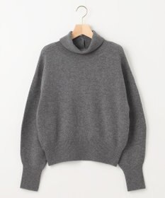 組曲 L 【2WAY・WEB限定】ウールカシミヤミックス ハイネックニット