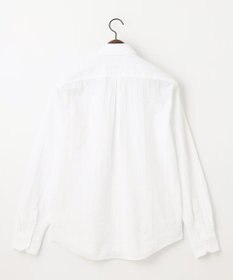 JOSEPH ABBOUD 【キングサイズ・オーガニックコットン使用】オーガニックコードストライプ ホワイトシャツ