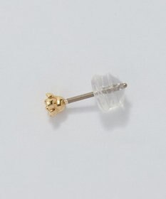 Phoebe 【金属アレルギー対応】プチフラワービジュースタッドピアス　クリア/ニッケルフリー（片耳）
