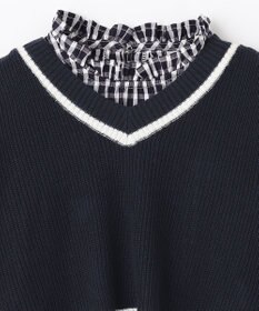 ANY KIDS ニットベスト × ワンピース セット