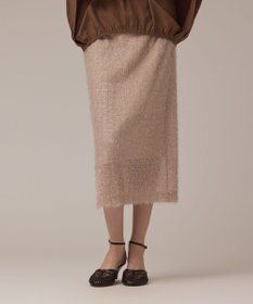 GRACE CONTINENTAL チュールタイトスカート