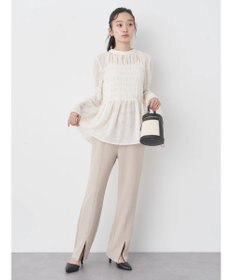 earth music&ecology パールスリットパンツ