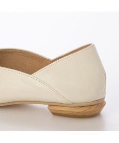 MODE ET JACOMO <carino>スクエアトゥフラットパンプス