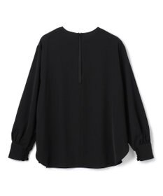 UNFILO ドレープサテンブラウス