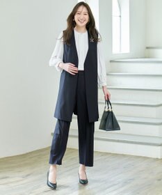 ANY 【洗濯機可/2WAY】プリーツスリーブブラウス