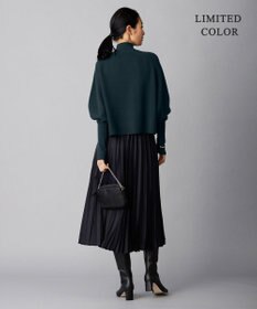 ICB L 【WEB限定カラーあり】 ソフトウールハイゲージ ハイネックニット