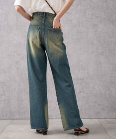 WEGO 【新色追加/美脚/XS～Lサイズ展開】ストレートデニムパンツ