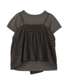 AMERICAN HOLIC 【２点セット】ノースリーブＴシャツ＋ビスチェ