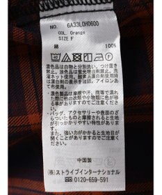 Green Parks ビエラチェックシャツワンピース