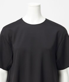 23区 【エステータ】ネオプレンサテン コクーンワンピース