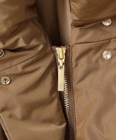 自由区 L 【17号サイズまで展開・カタログ掲載】マイクロタッサーダウンスタンドカラー コート