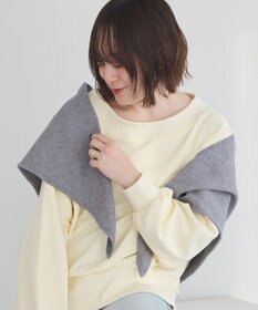 earth music&ecology 三角ニットストール