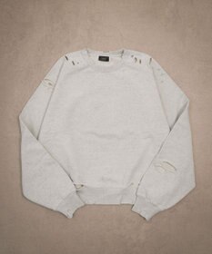 WEGO ショートダメージプルオーバー