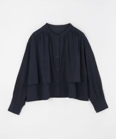 ANY ラッフルクロップドシャツ