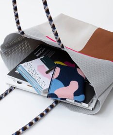 TRICOTE 【 軽くて丈夫・A4サイズ対応】ハーフ メッシュ バッグ