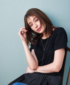 Tiaclasse 【洗える】イレギュラーヘムチュニックブラウス