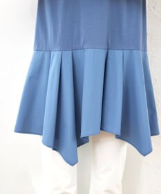 Tiaclasse 【洗える】イレギュラーヘムチュニックブラウス