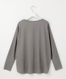 自由区 【洗える】ブラウスライクジャージー カットソー