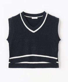 ANY KIDS ニットベスト × ワンピース セット