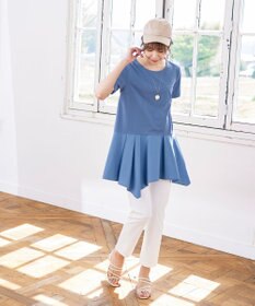 Tiaclasse 【洗える】イレギュラーヘムチュニックブラウス