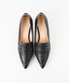 BONTRE 【MIONOTIS/ミオノティス】ヒールモカシンレザーパンプス/726B