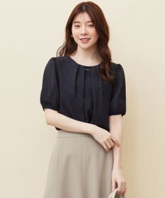 ANY SIS 【吸水速乾・UVケア・接触冷感】コンフォートジャージー ブラウス