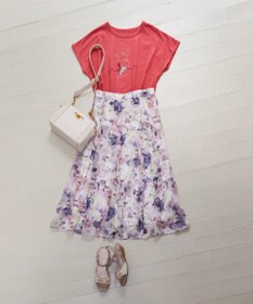 ANY SIS 【美人百花7月号掲載】スクエアライン ショルダーバッグ