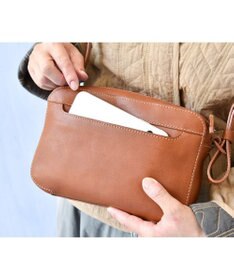 genten ミネルヴァ 横長ショルダーバッグ