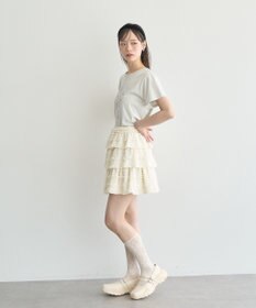 earth music&ecology 【2WAY】フリフリミニスカート