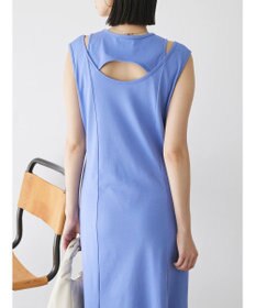 Green Parks カットワークデザインカットソーワンピース