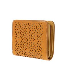 genten ダイヤカットワーク　二つ折り財布