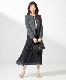 ANY SIS S 【洗える】シャイニープリーツ スカート