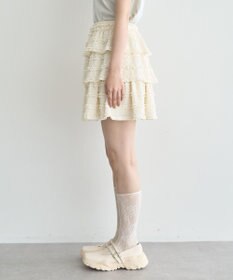 earth music&ecology 【2WAY】フリフリミニスカート