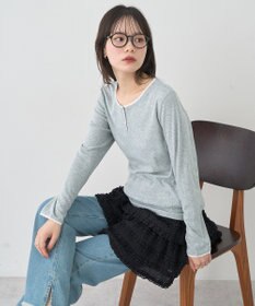 earth music&ecology 【2WAY】フリフリミニスカート