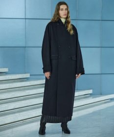 uncrave レザー ライク サテン プリーツスカート（uncrave WHITE）