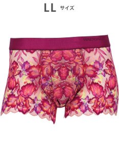 WACOAL MEN WACOAL MEN ボクサーパンツ 【レースボクサー】 フロント快適グラマラス 通気性 前閉じ 下着 メンズ WT3827 /ワコールメン