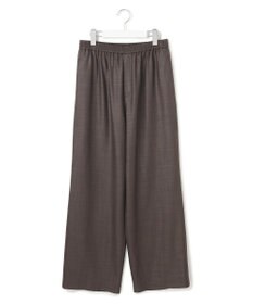 23区 【接触冷感/UVカット/洗える】ドライスラブストレッチ ワイド パンツ