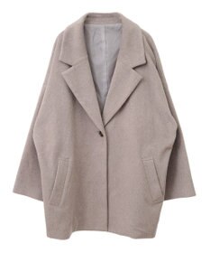 earth music&ecology オーバーテーラードジャケット　シャギー