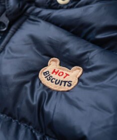 MIKI HOUSE HOT BISCUITS 【80-120cm】 高機能 グースリー素材 中綿ジャンパー