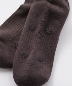 FILA GOLF／marie claire 【marie claire SPORT】ブランドロゴ入りニーハイソックス